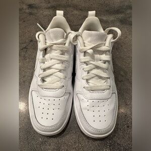 Nike Triple White Air Force 1 Girls Size 3.5